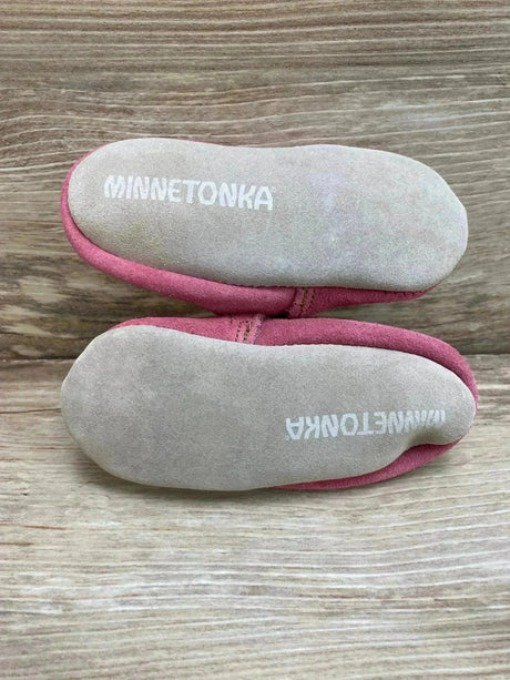 Minnetonka Star Infant Bootie Pink Sz 4c - Me n Mommy To Be