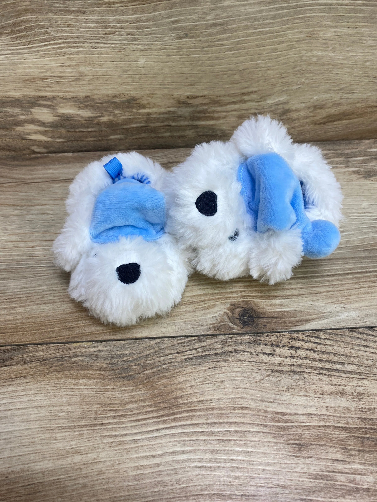 Holiday Time Infant Sleepy Polar Bear Slippers White Sz 2c - Me n Mommy To Be