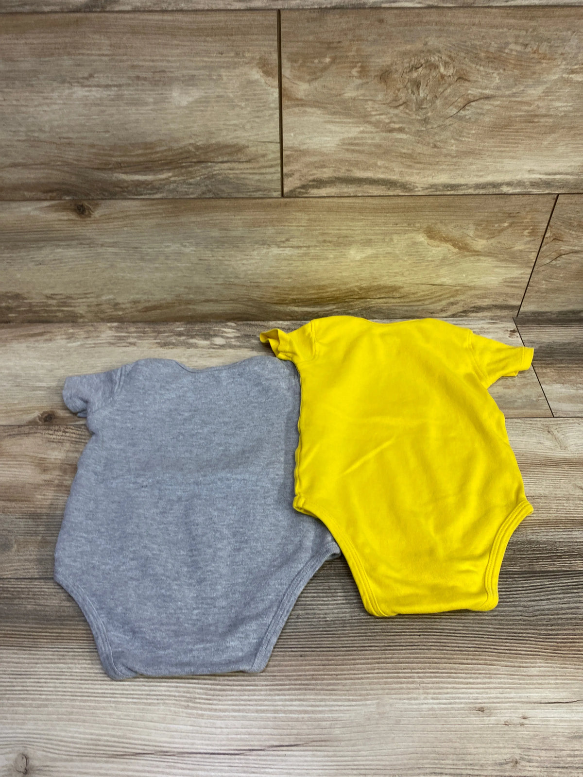 NFL 2pk Los Angeles Rams Bodysuits Yellow sz 24m