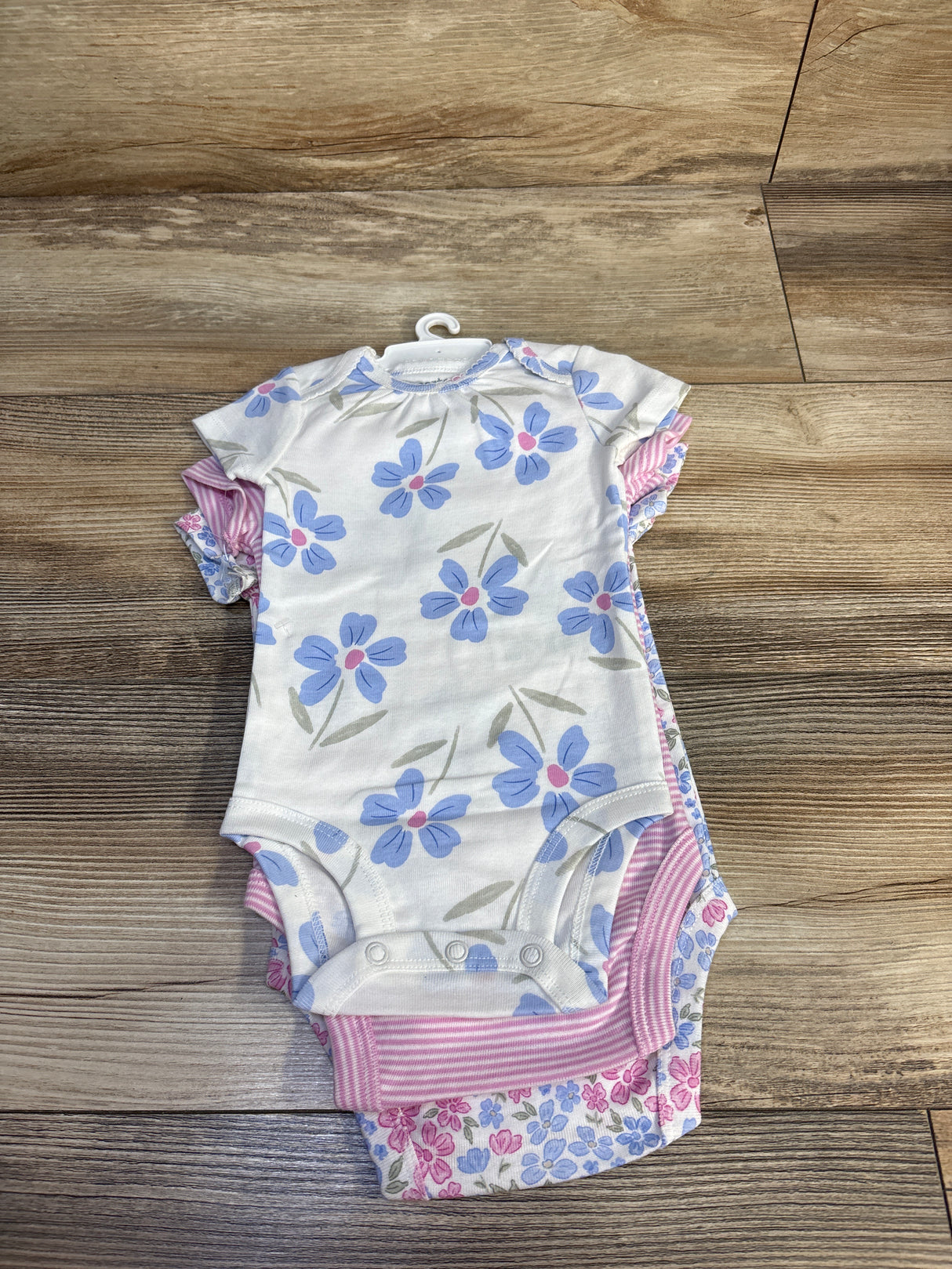 NEW Just One You 3pk Bodysuits White sz 3m