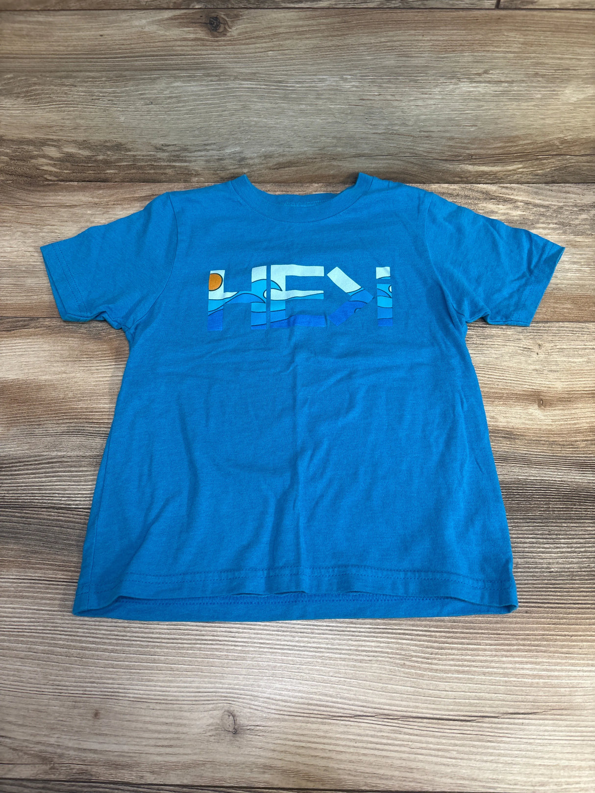 He>i Logo Shirt Blue sz 4T