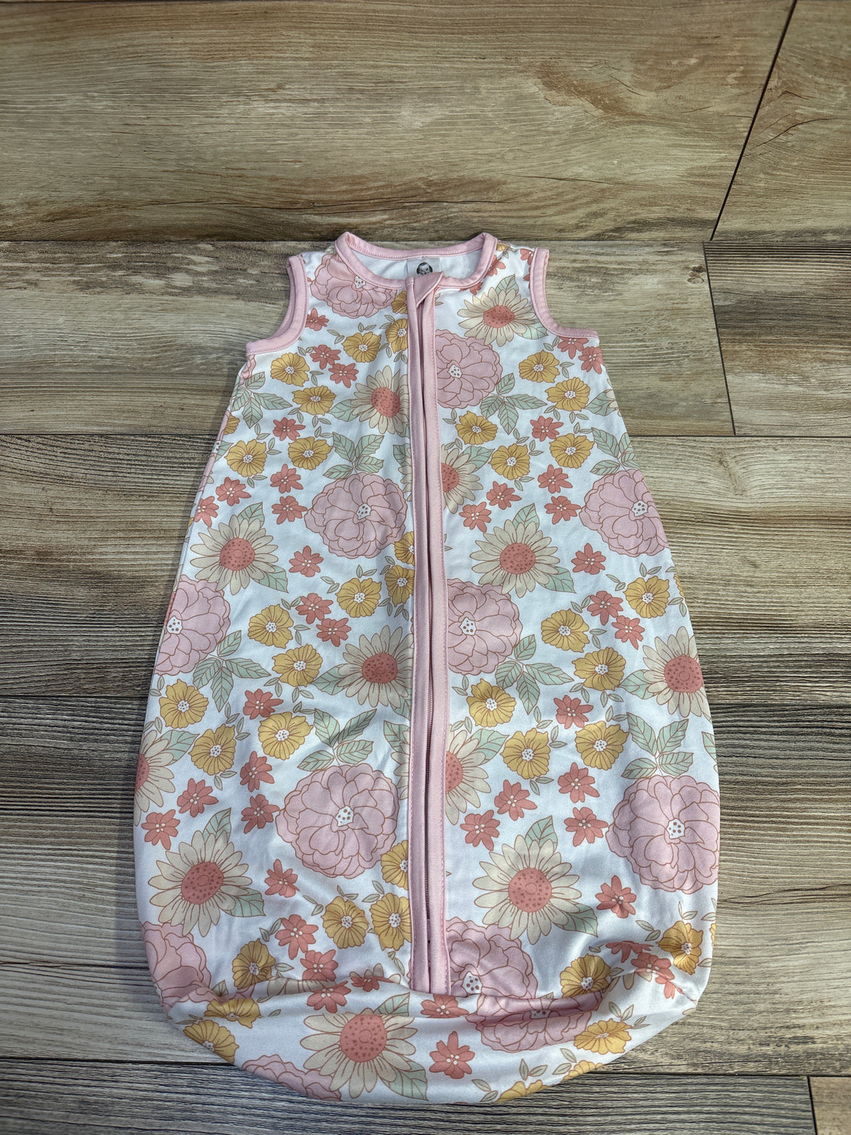 Gerber Floral Sleep Sack White sz 0-6m