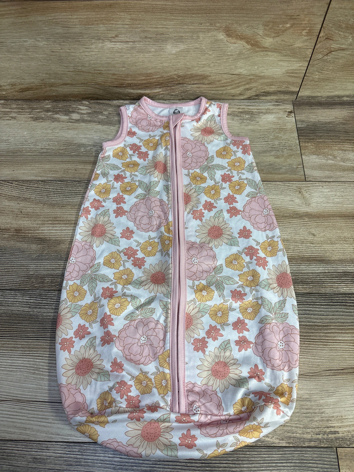 Gerber Floral Sleep Sack White sz 0-6m