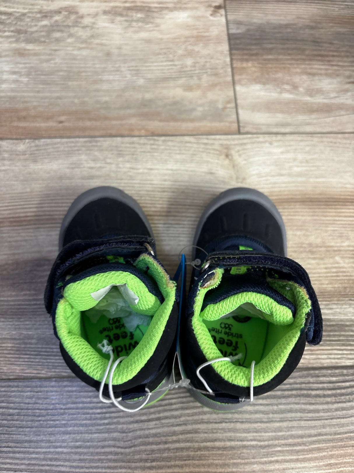 NEW Stride Rite 360 Girl's Nebraska Snow Boot Blue sz 5c