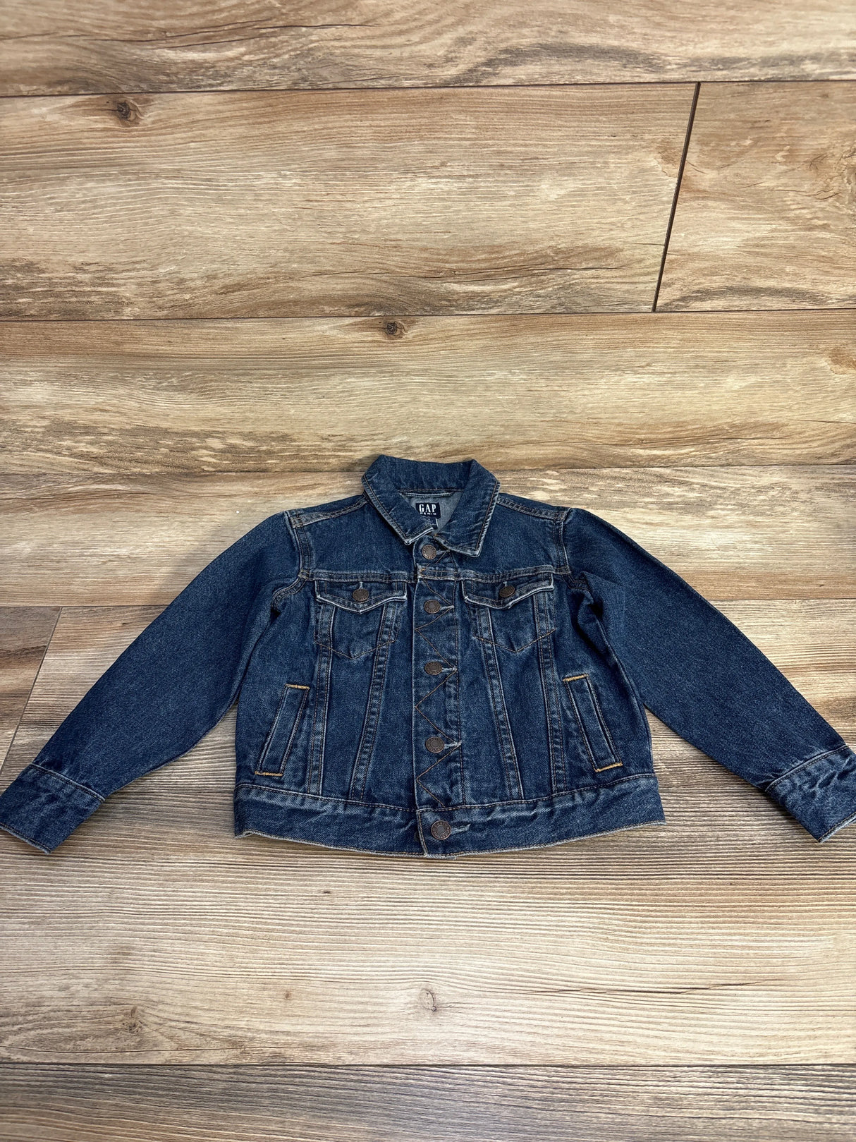 Gap Denim Jacket Blue sz 4T - Me n Mommy To Be