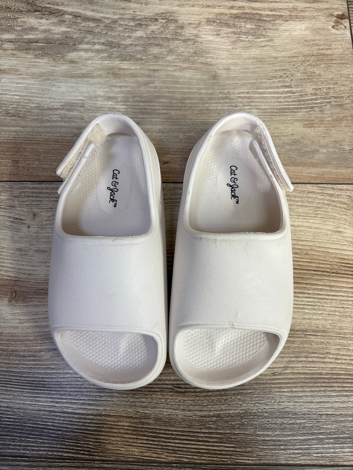 Cat & Jack Slides White sz 8c