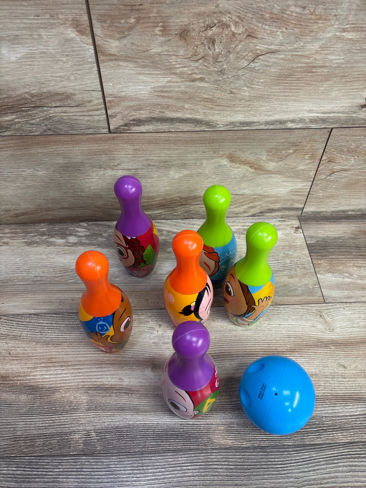 Hedstrom Cocomelon Kids Bowling Set, 7pc