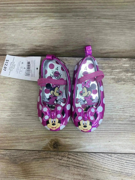 NEW Minnie Mouse Flats Pink sz 4c - Me n Mommy To Be