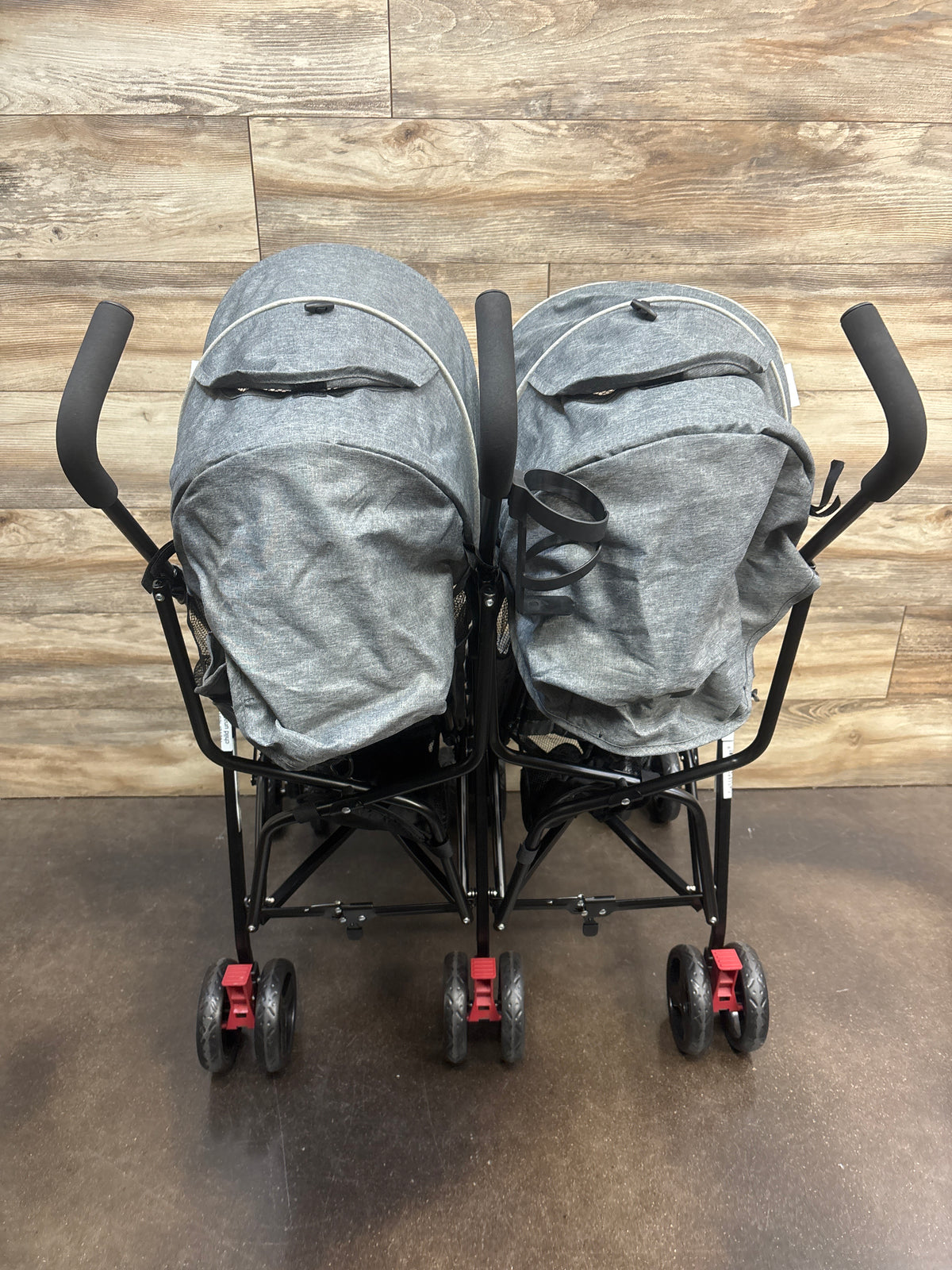 Dream On Me Volgo Twin Umbrella Stroller, Grey