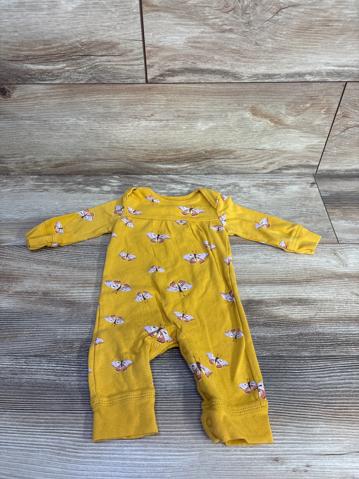 Carter's Butterfly Coverall Yellow sz 3m