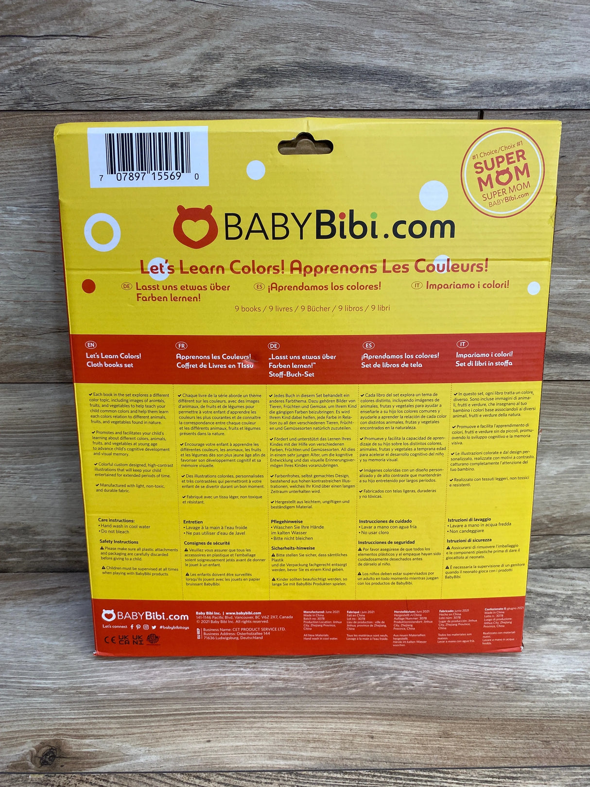 NEW Cloth Books for Babies (Set of 9) - Me n Mommy To Be