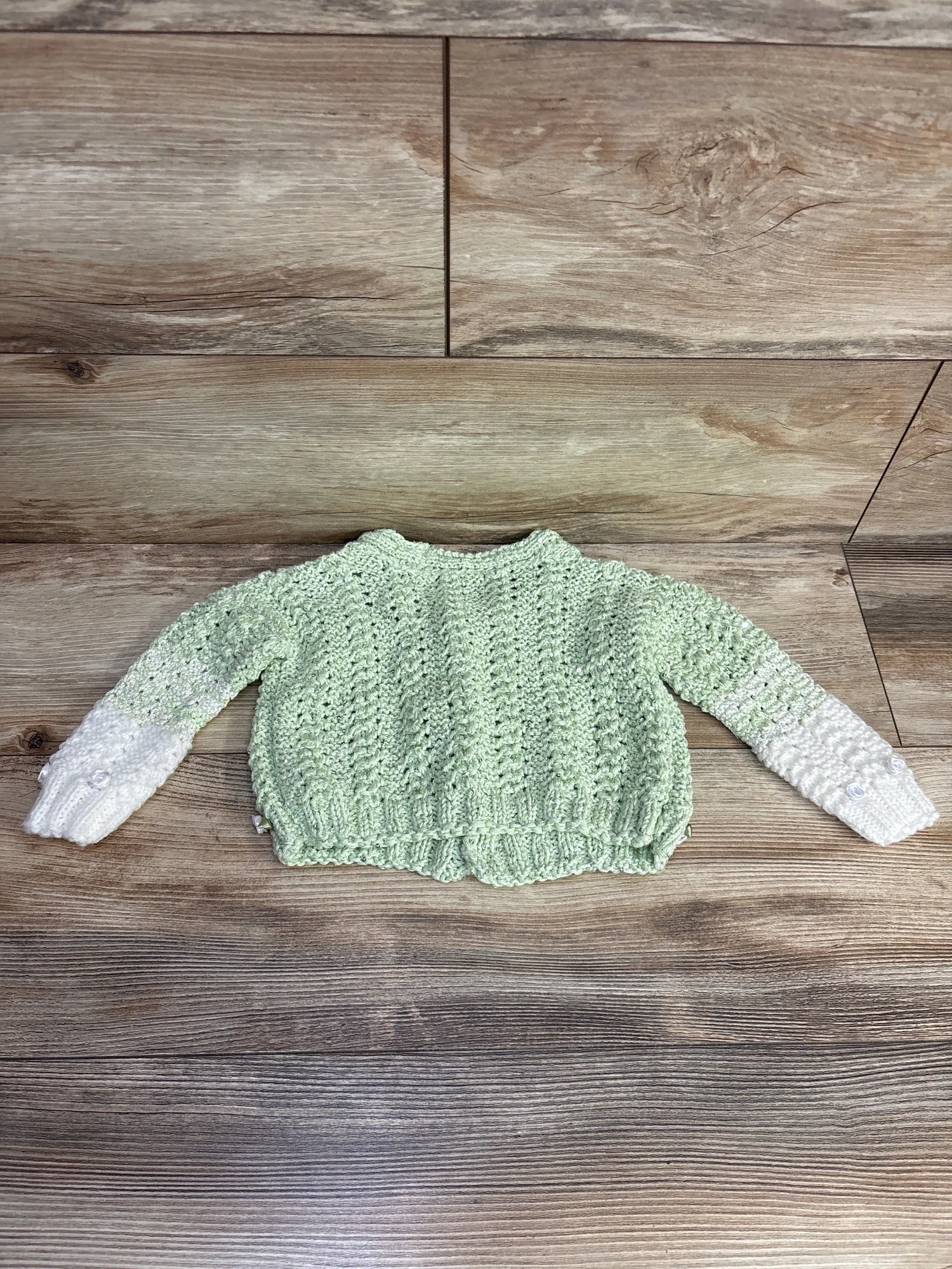 Sequence Chunky Knit Sweater Green sz 2T