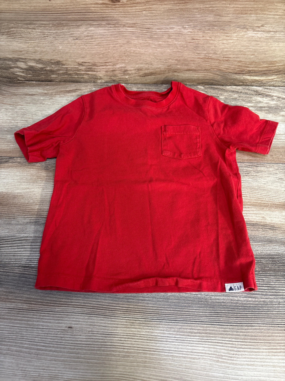 Baby Gap Pocket Shirt Red sz 5T - Me n Mommy To Be
