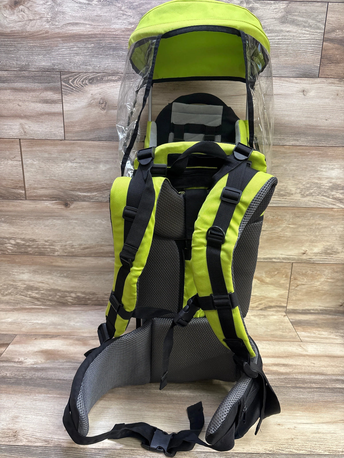 Besrey Toddler Hiking Backpack Carrier - Lime Green
