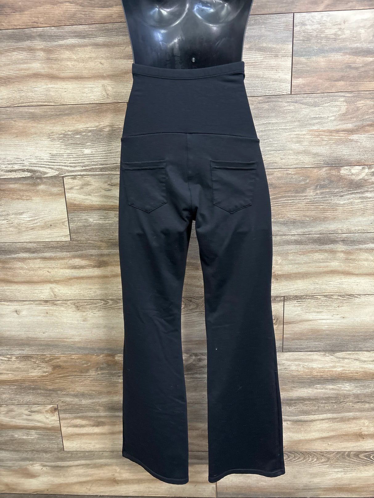 Ewedoos Over Belly Stretch Maternity Pants Black sz Small