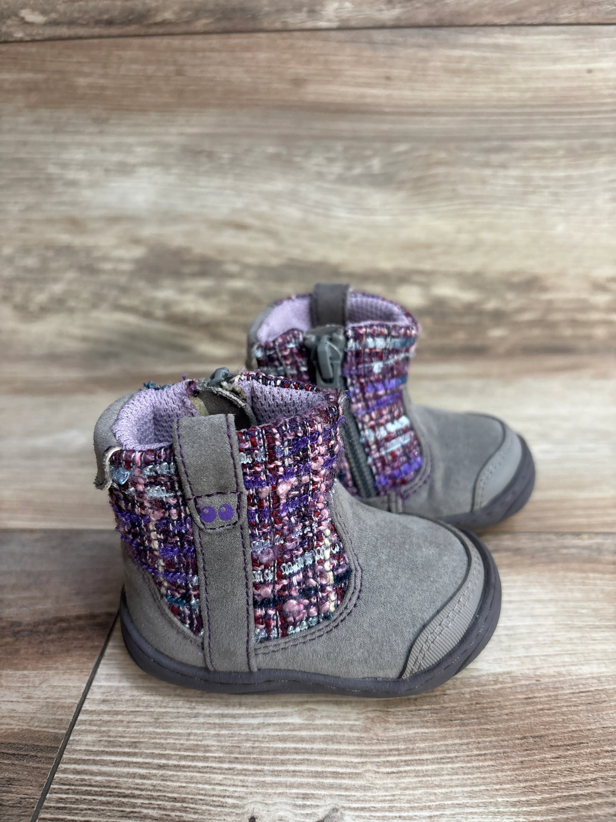 Stride Rite Surprize Adora Winter Boots Grey sz 2c