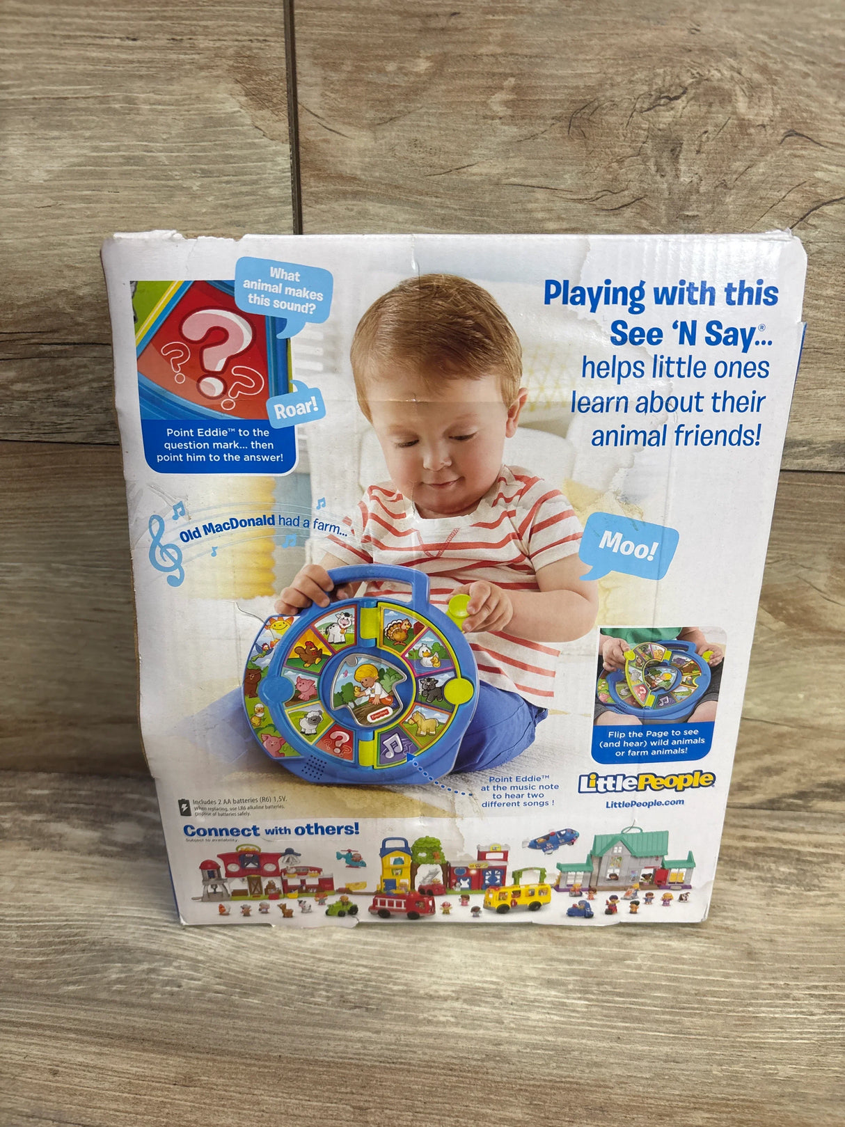 NEW Fisher Price Little People World of Animals See 'n Say