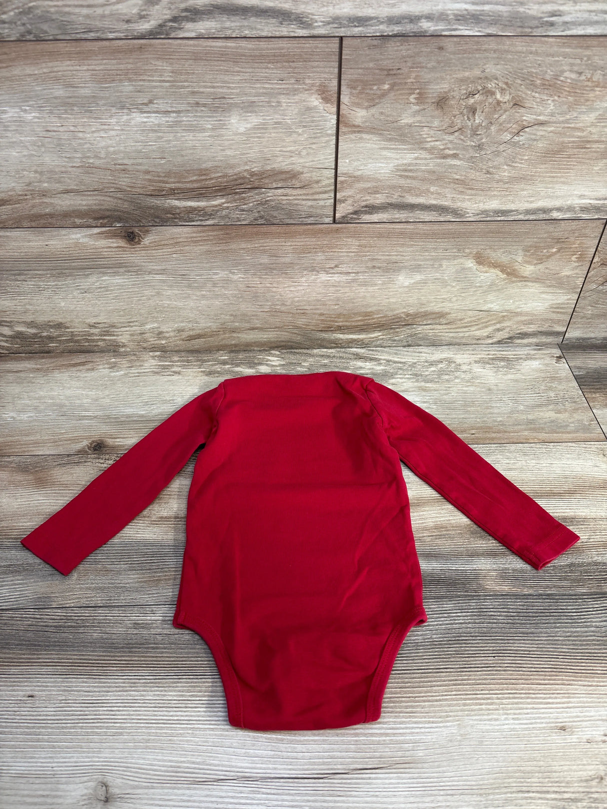Primary Long Sleeve Bodysuit Red 18-24m