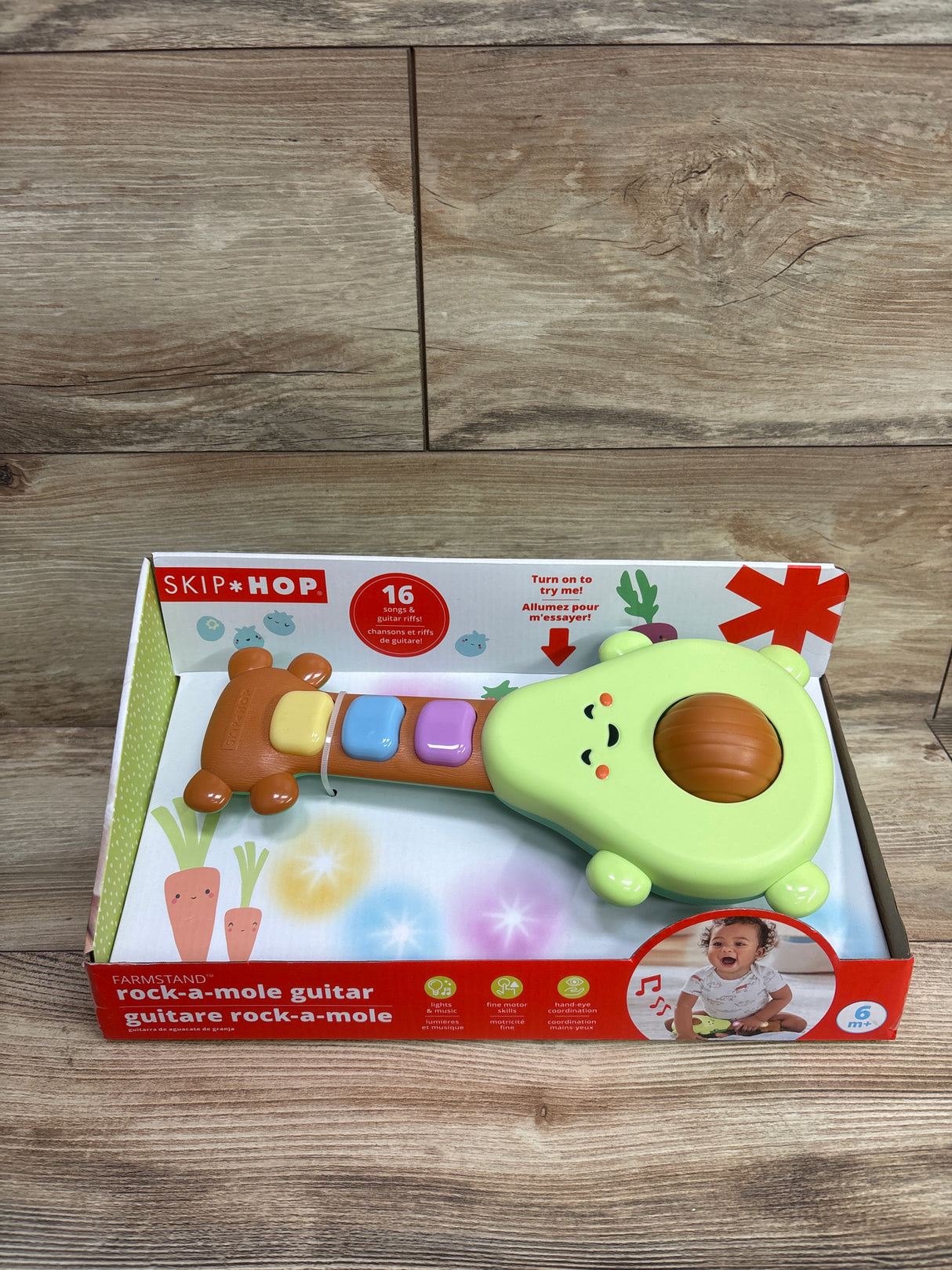 NEW Skip Hop Farmstand Rock-A-Mole Guitar