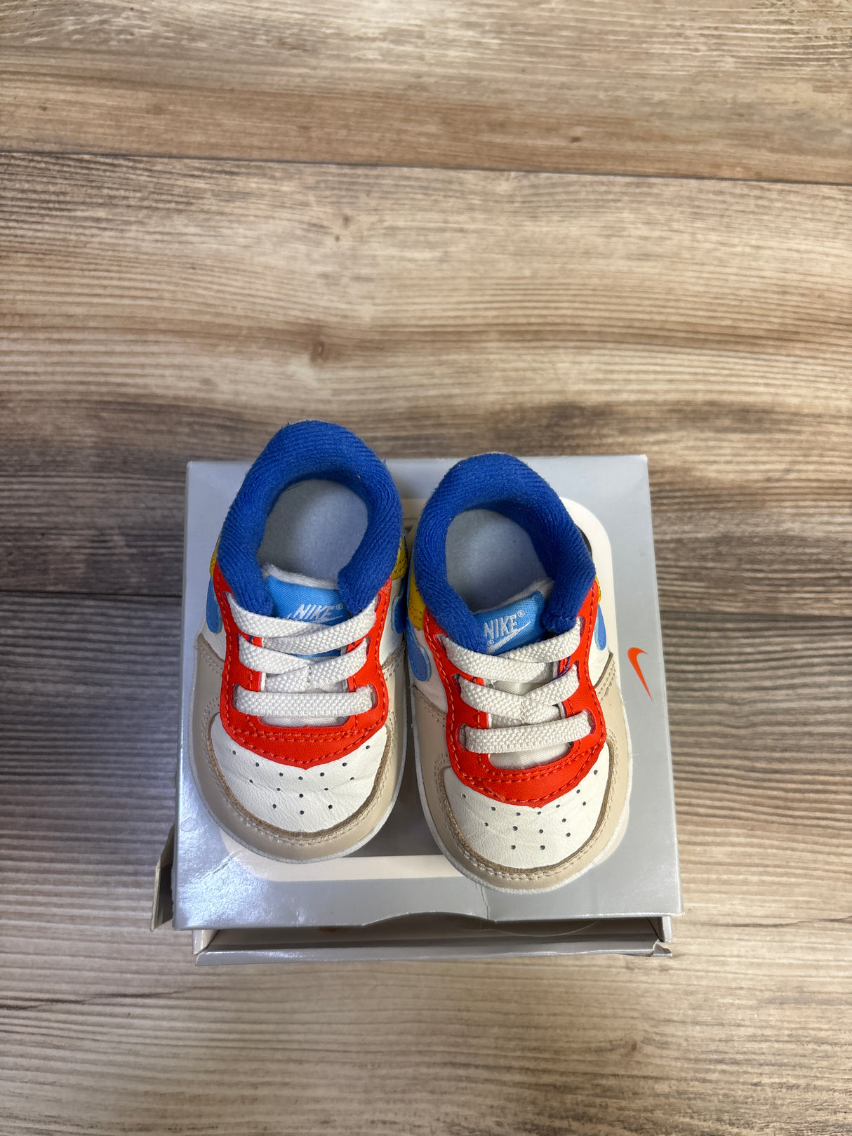 Nike Force 1 CB 'Sail Game Royal' Sneakers sz 2c