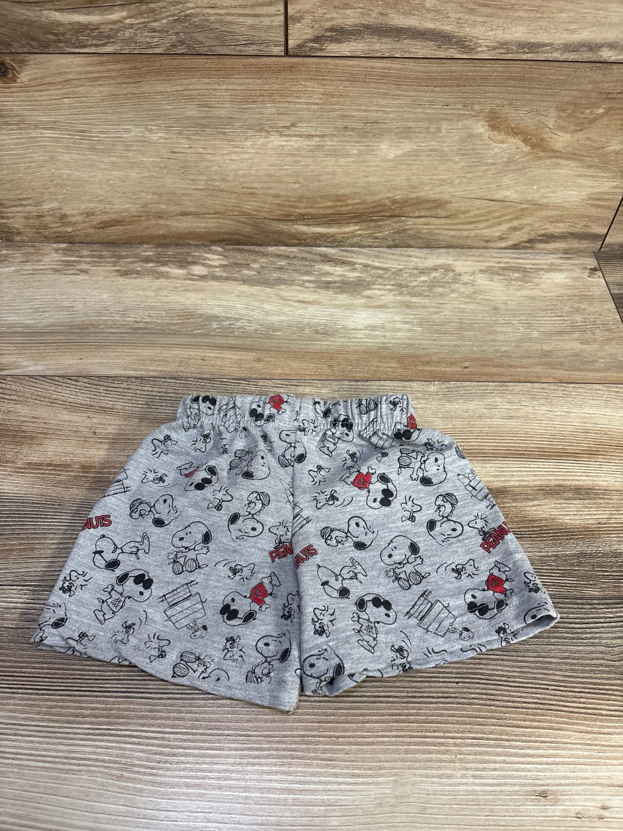 Peanuts Pull On Shorts Grey sz 18m