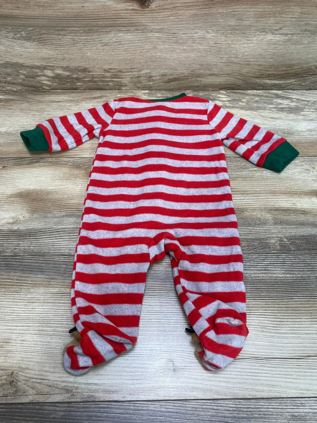 Just One You Striped Blanket Sleeper Red sz 3m - Me n Mommy To Be