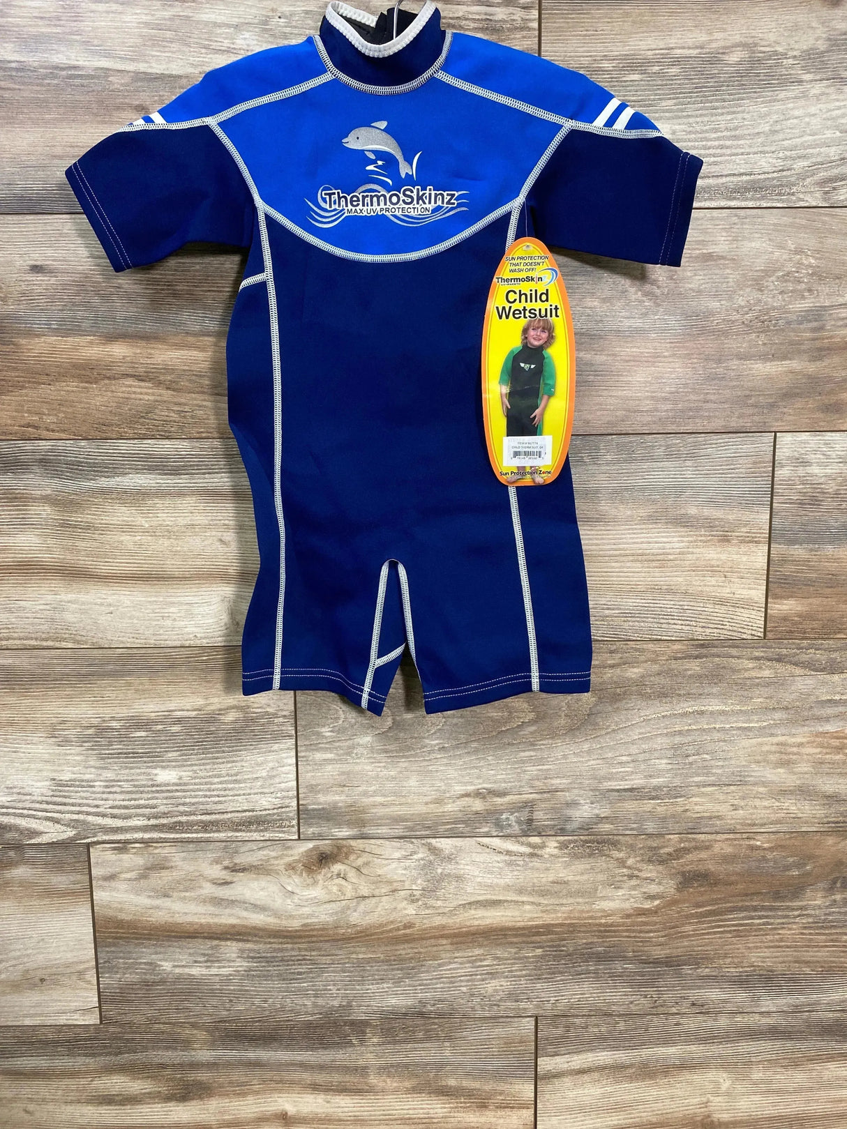 NEW Thermoskinz Wet Suit in Sea Blue sz 4T - Me n Mommy To Be