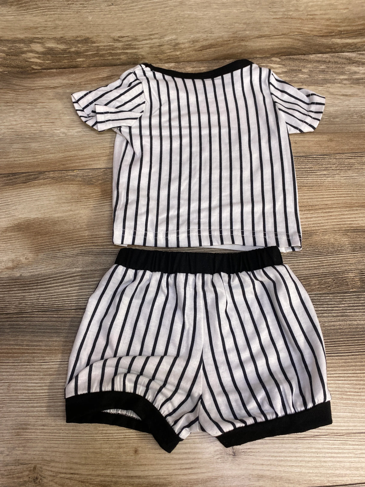 2pc Mama's B. Shirt & Shorts White sz 6-9m - Me n Mommy To Be