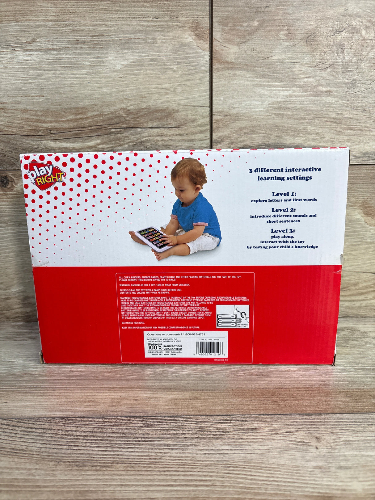 NEW Play Right My First Smart Pad