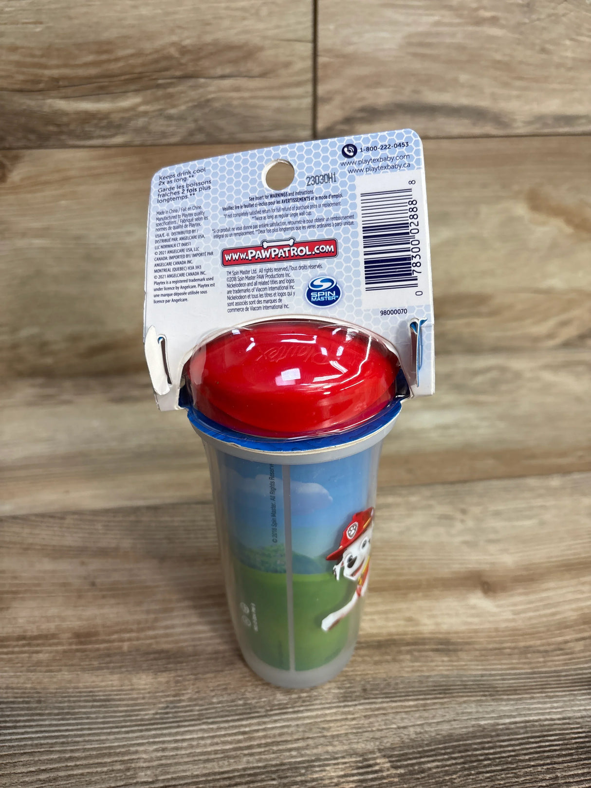 NEW Playtex Paw Patrol Stage 3 Spout Cup, 9oz.