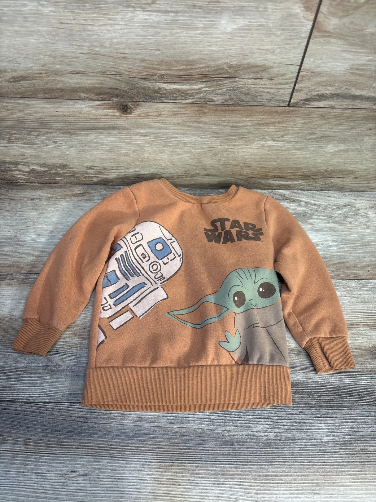 Star Wars Yoda Sweatshirt Caramel sz 3T