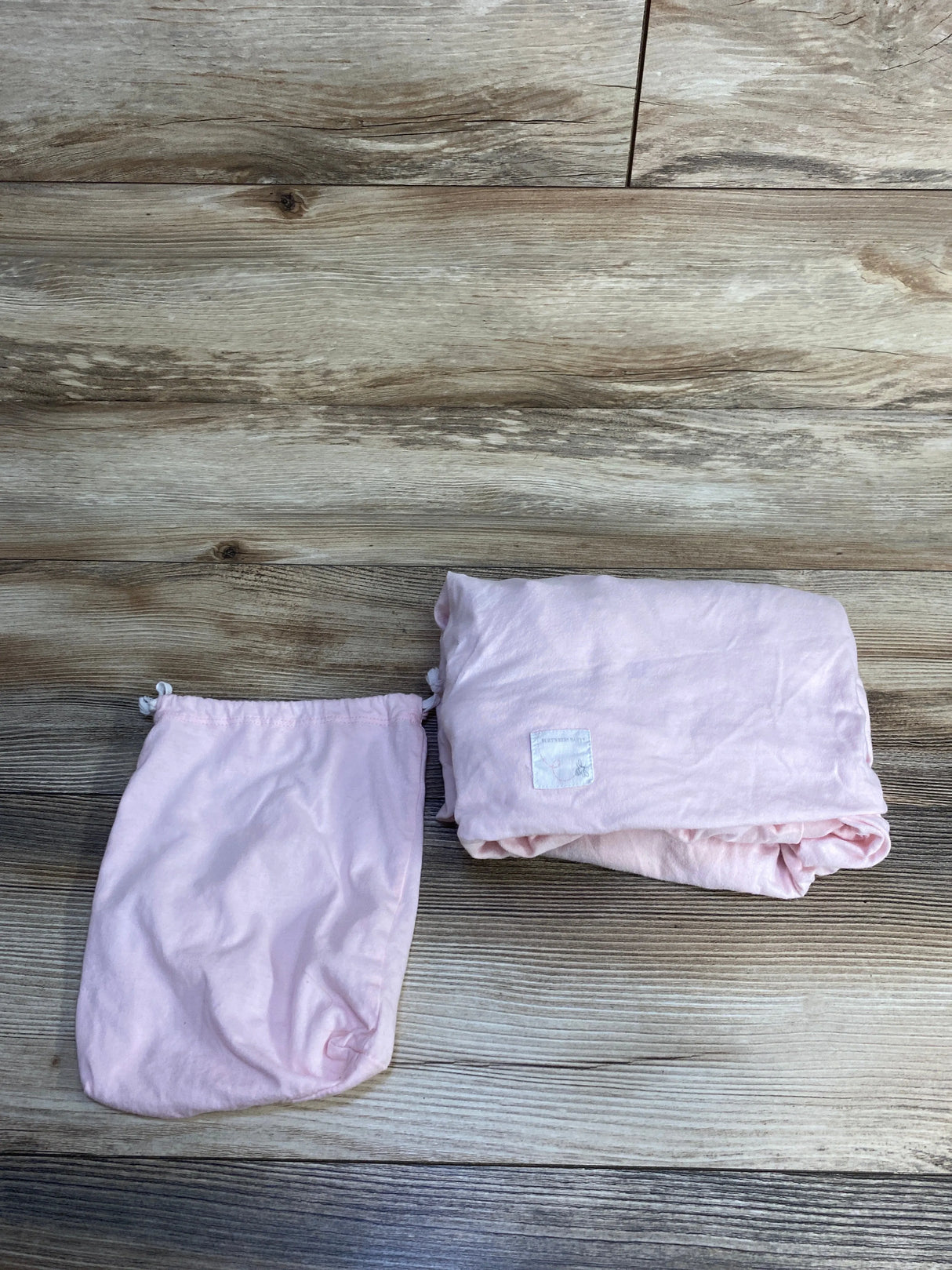 Burt's Bees Fitted Crib Sheet w/ Sack, Pink