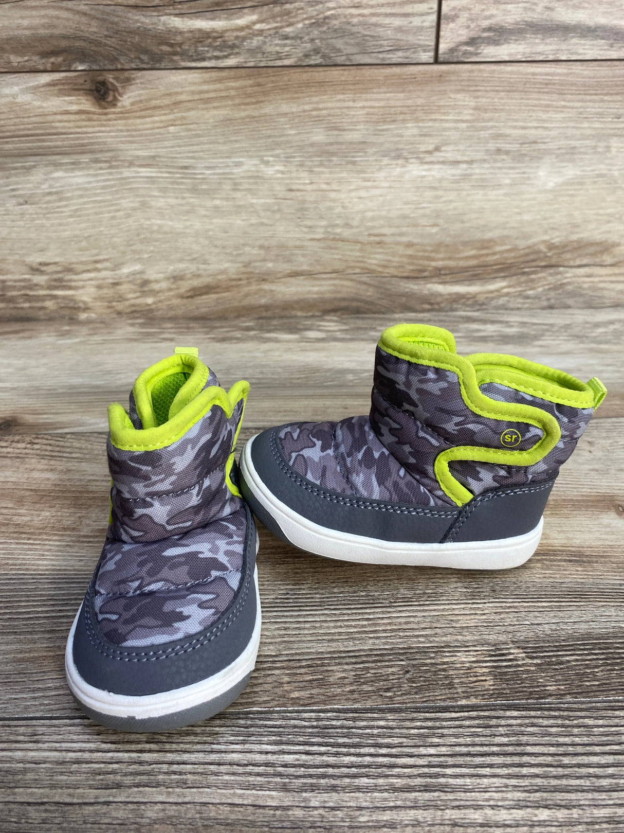 Surprize By Stride Rite Aster Winter Boot Grey sz 4c