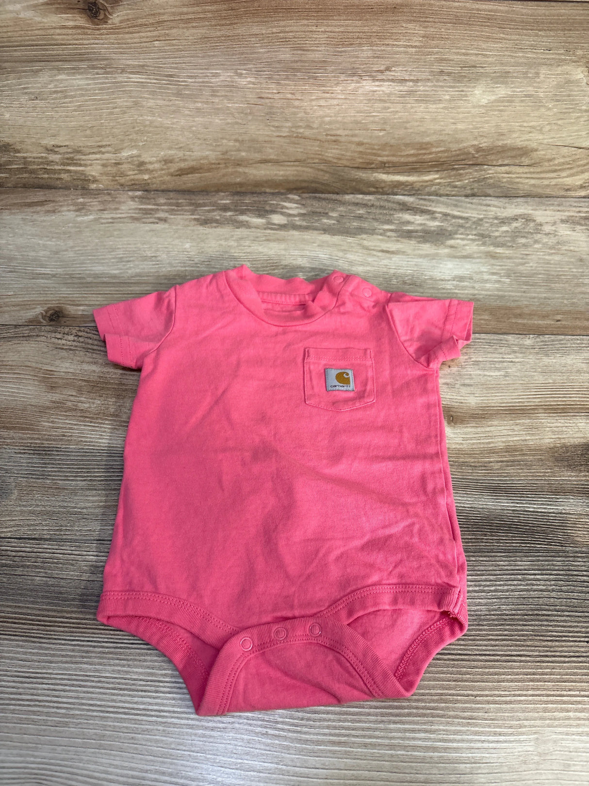 Carhartt Pocket Bodysuit Pink sz 6m