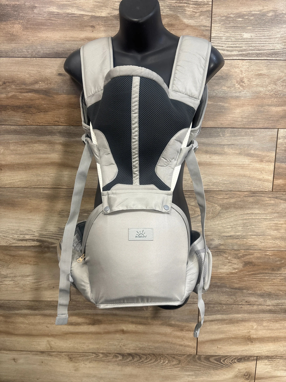NEW Momtory 6-in-1 Baby Carrier in Deep Grey 7-50lbs