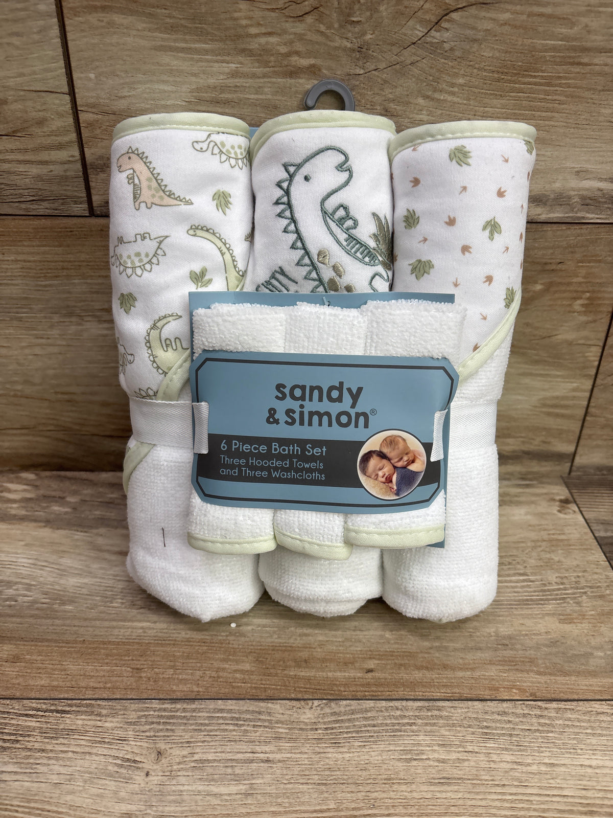NEW Sandy & Simon 6pc Bath Towel Set