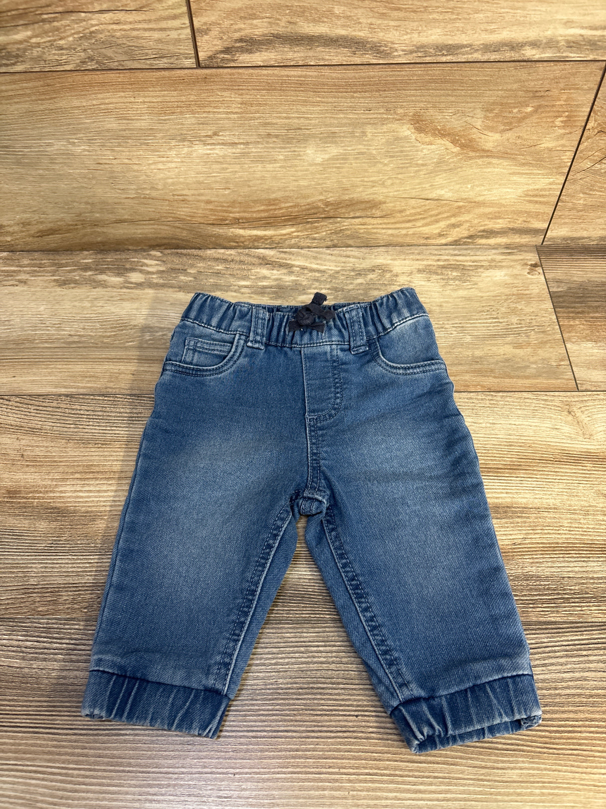 First Impressions Drawstring Jeans Blue sz 3-6m