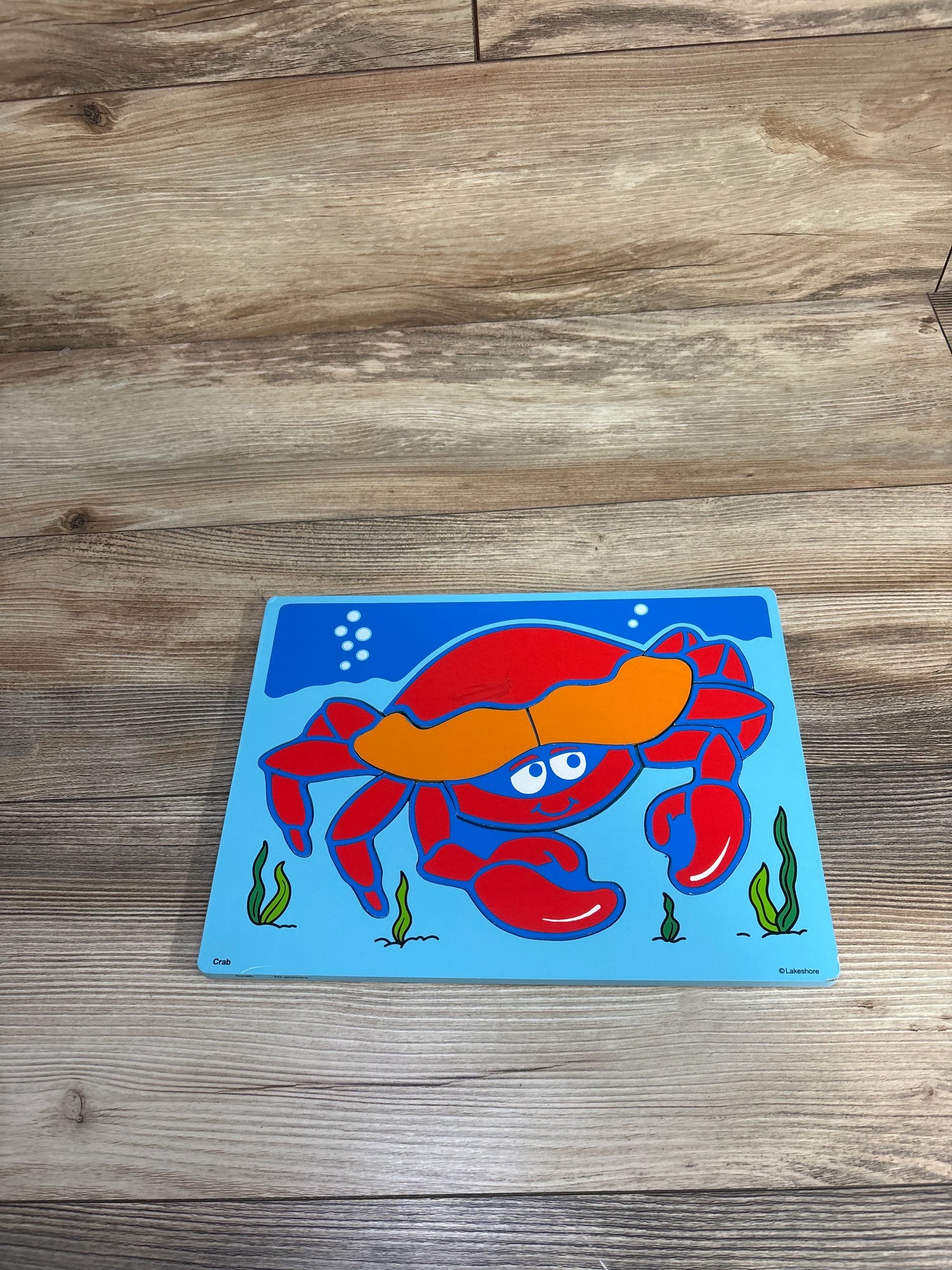 Lakeshore Wooden Crab Puzzle 10pc