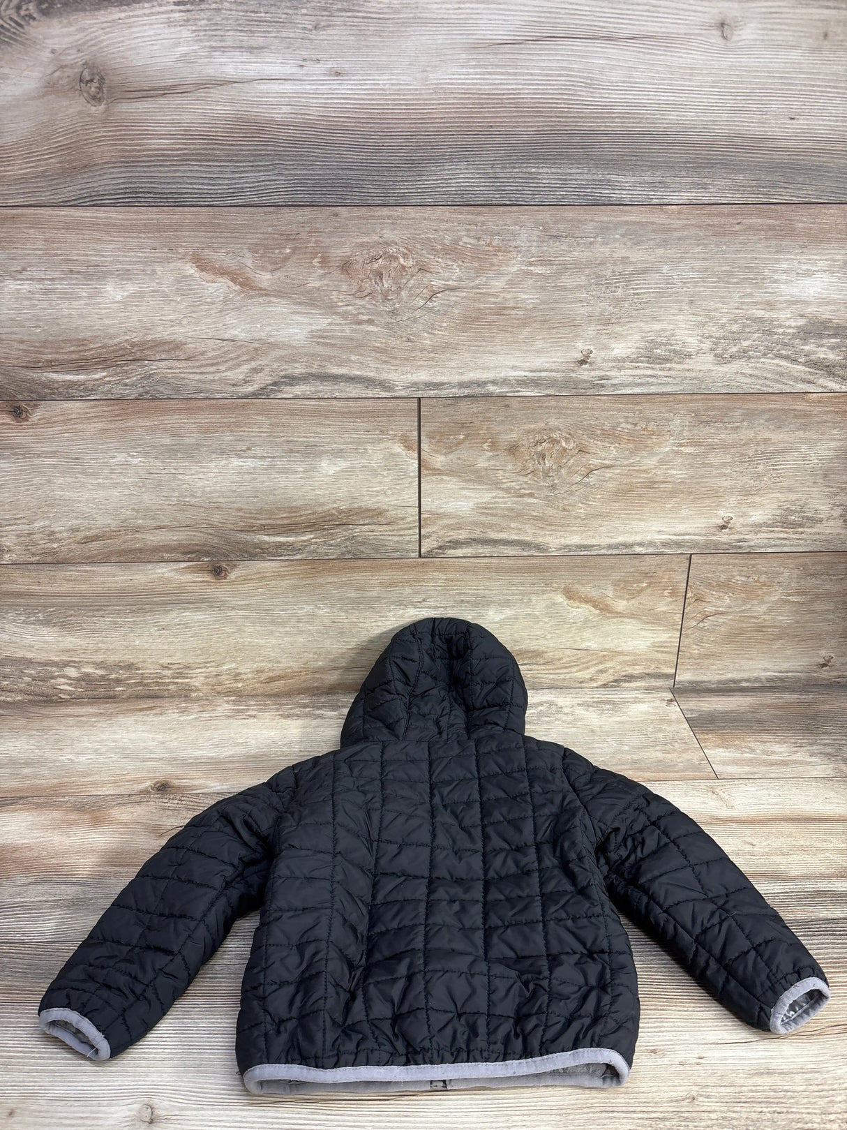 Cat & Jack Puffy Jacket Black sz 3T