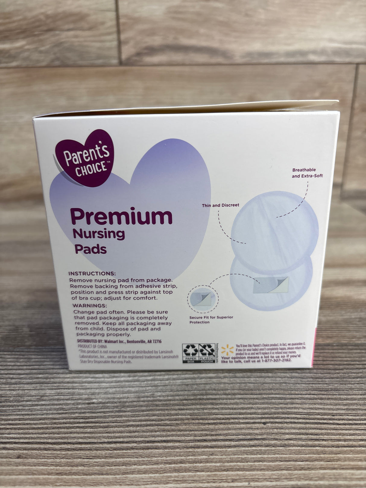 NEW Parent's Choice Premium Nursing Pads 42ct.