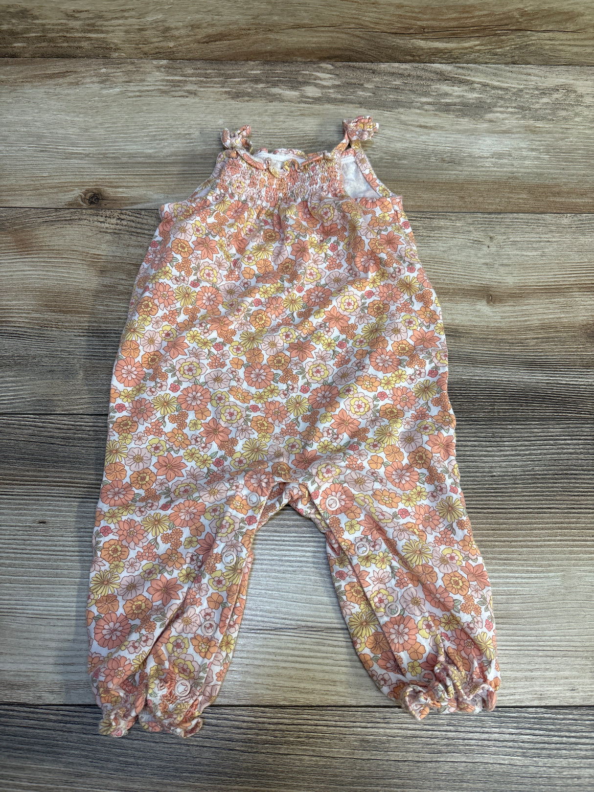 Carter's Floral Romper Pink sz 6m