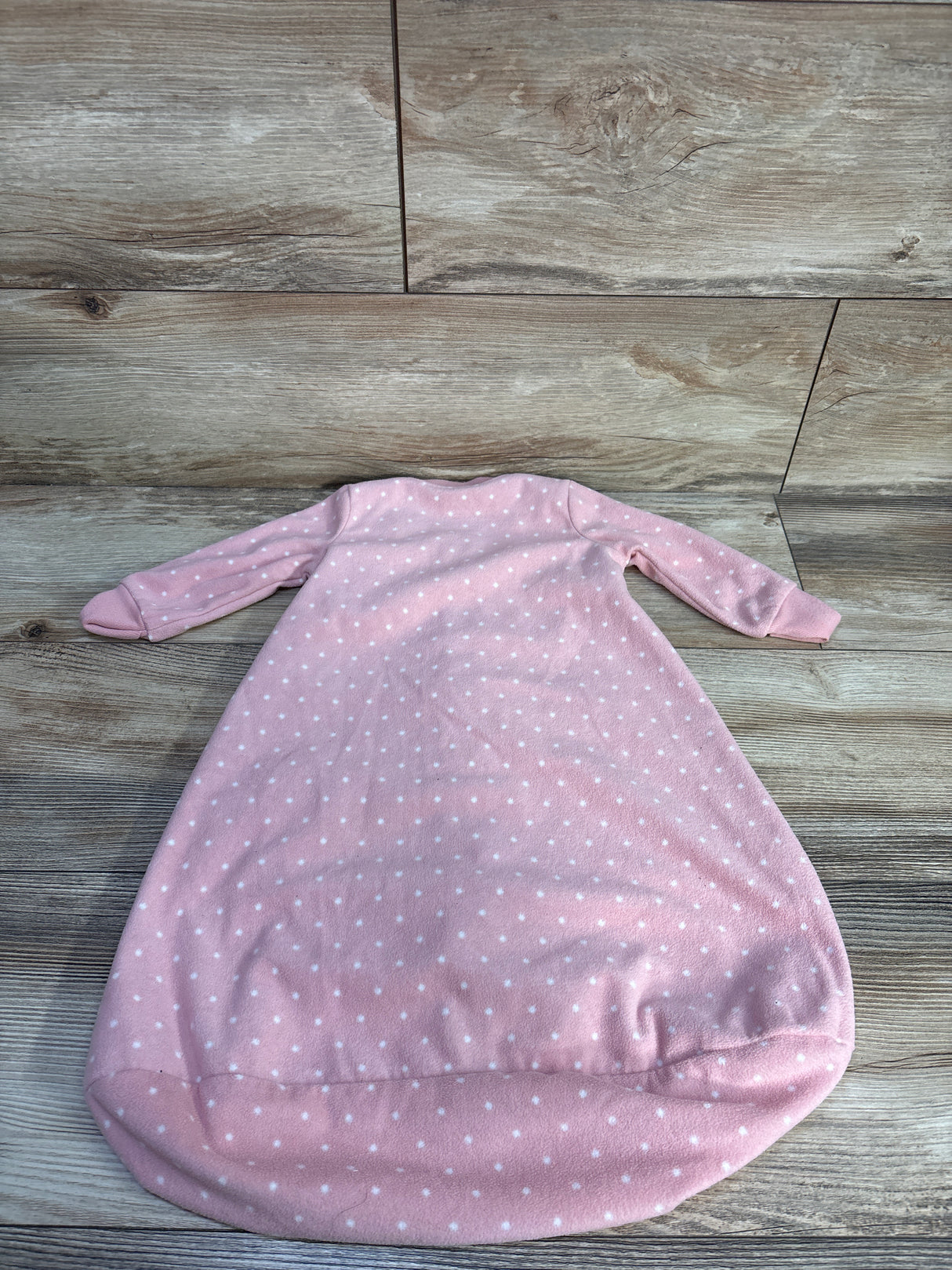 Carter's Polka Dot Blanket Sleep Sack Pink sz 0-3m