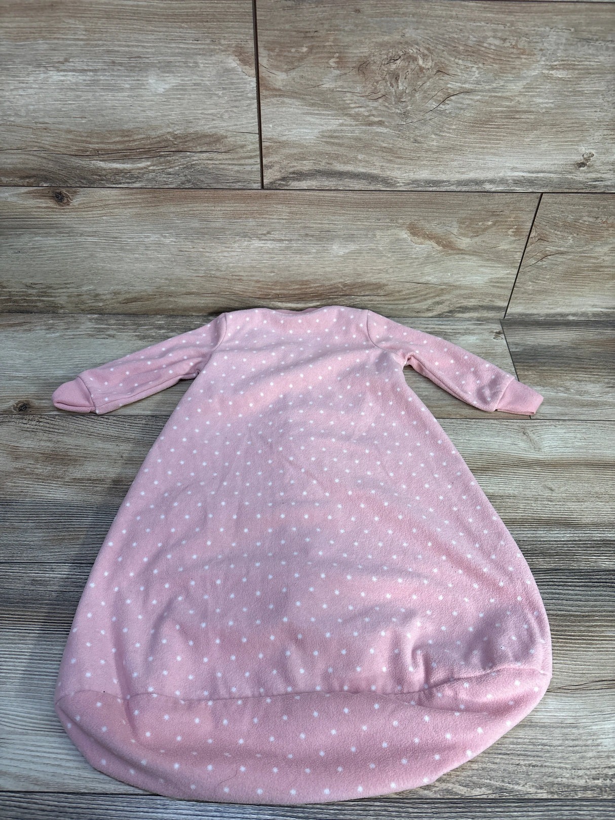 Carter's Polka Dot Blanket Sleep Sack Pink sz 0-3m