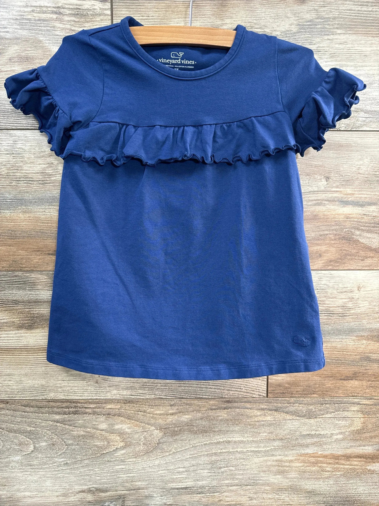 Vineyard Vines Ruffle Dress Navy sz 2T - Me n Mommy To Be