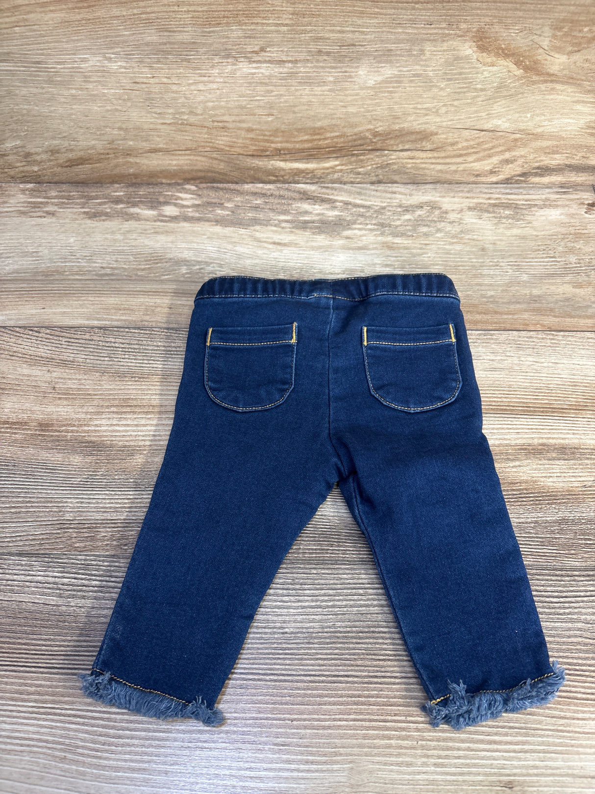 Cat & Jack Drawstring Jeans Blue sz 0-3m