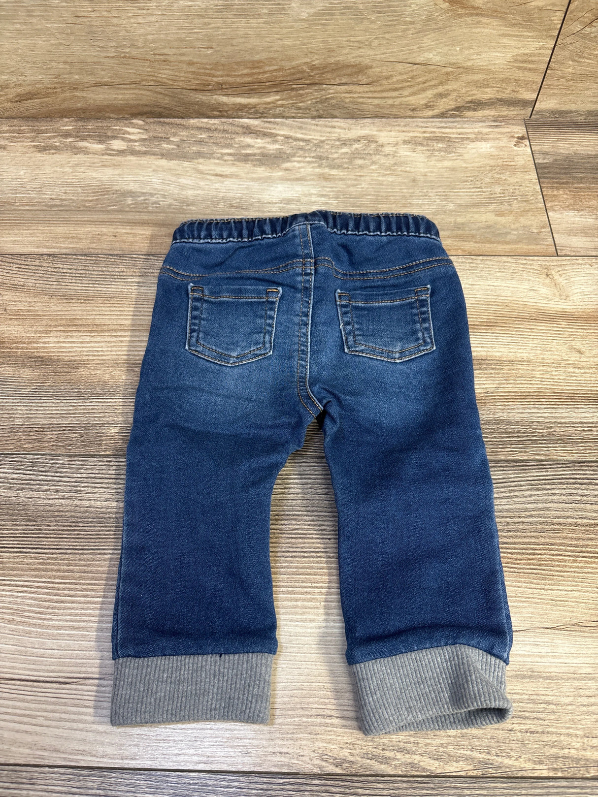 Cat & Jack Drawstring Jeans Blue sz 6-9m