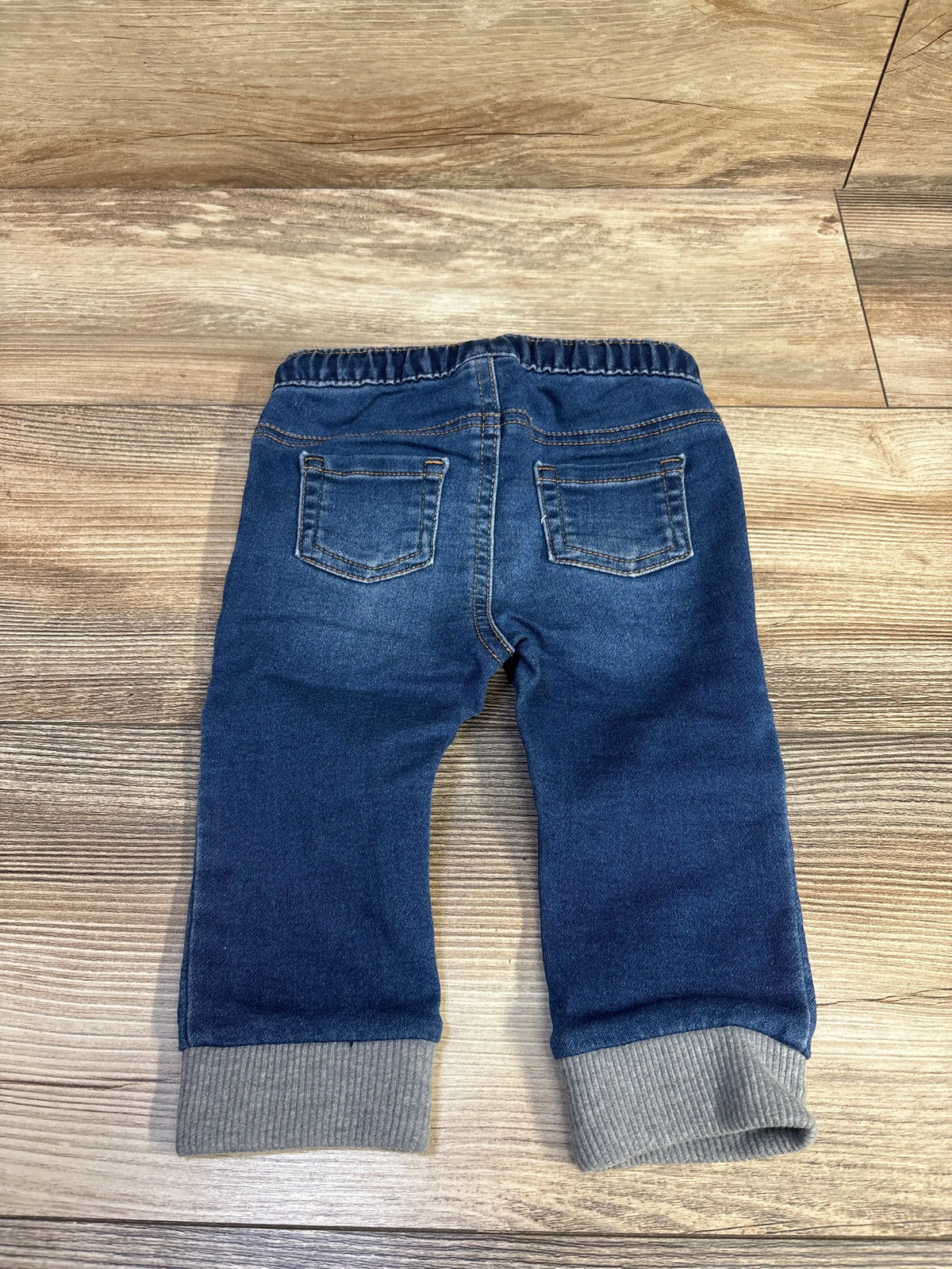 Cat & Jack Drawstring Jeans Blue sz 6-9m