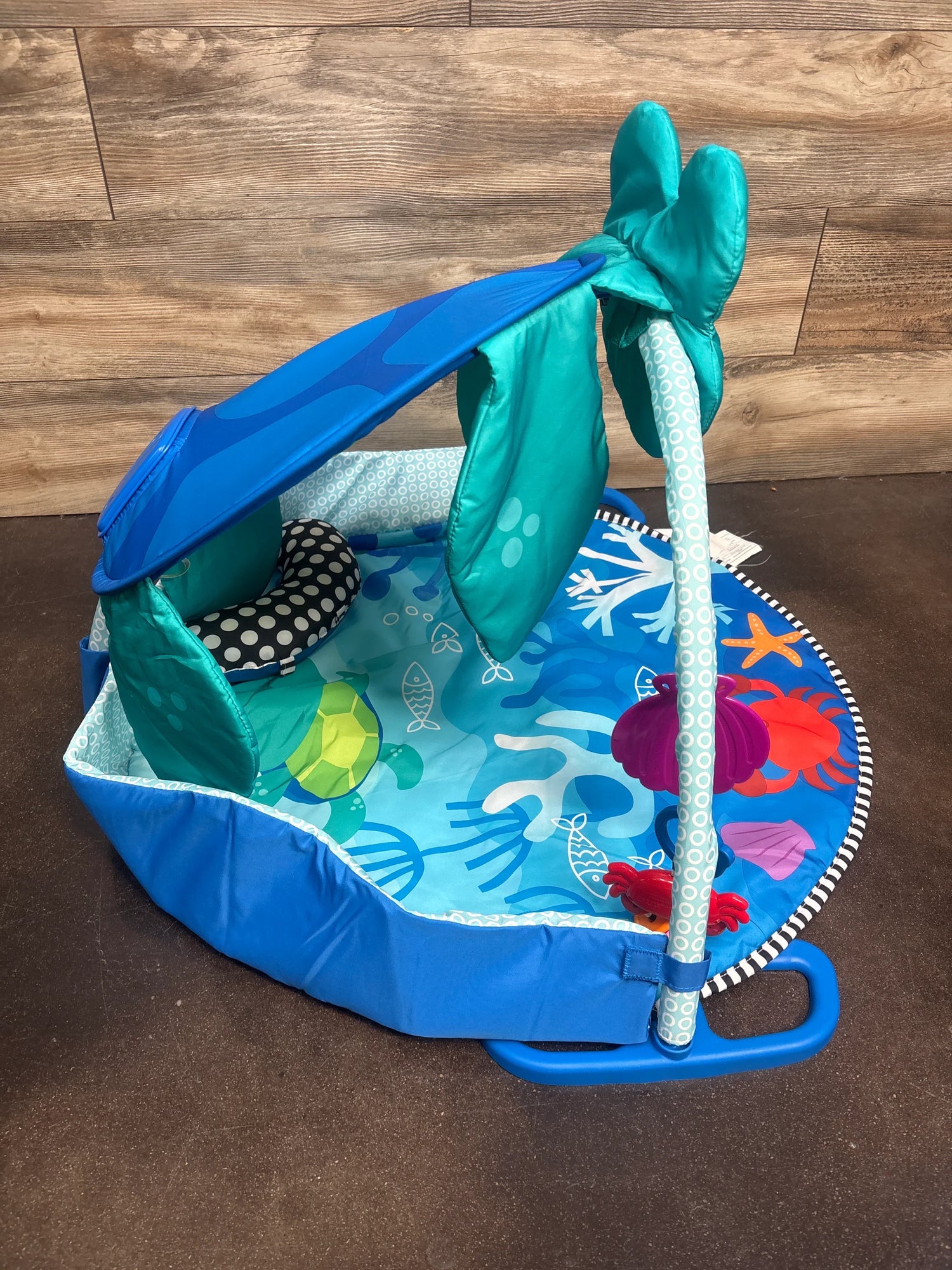 Baby Einstein Neptune Under the Sea Lights & Sounds Activity Gym - Me n Mommy To Be