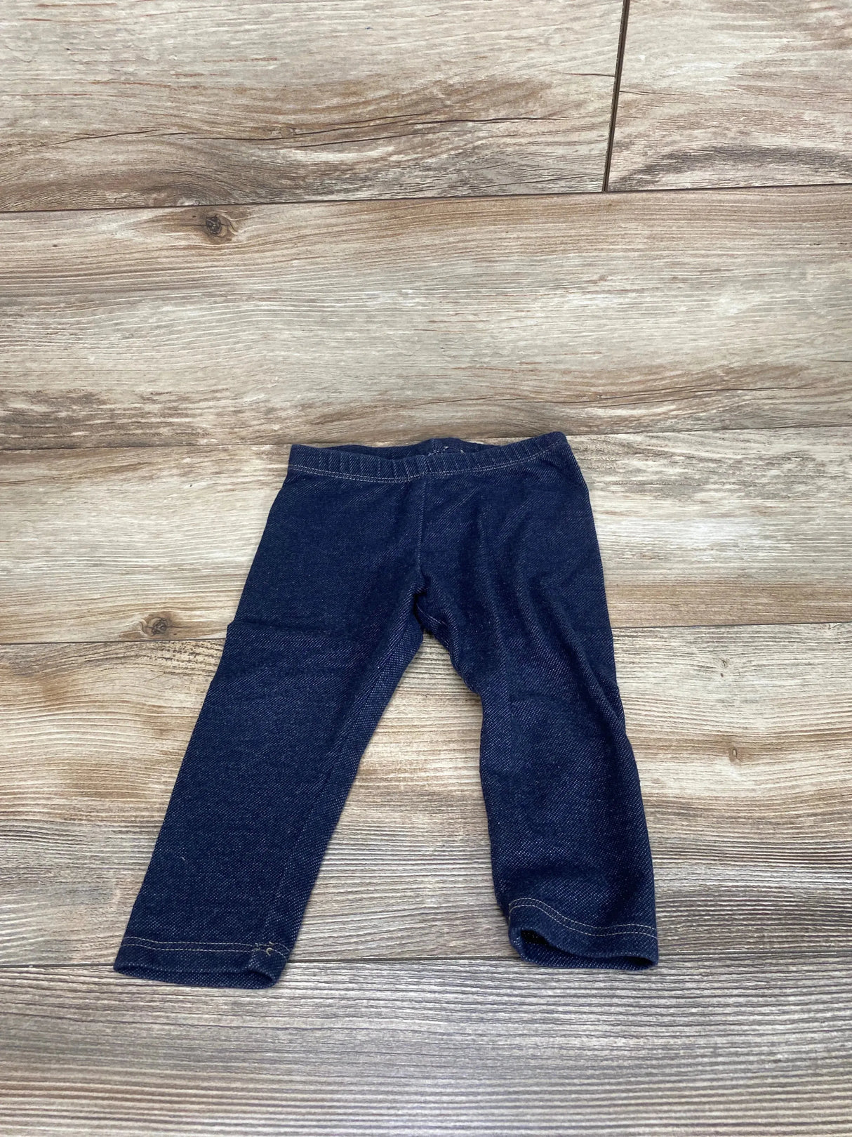 Cat & Jack Faux Denim Leggings Blue sz 18m - Me n Mommy To Be