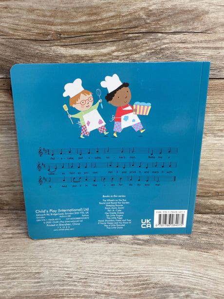 Pat-A-Cake Baby Rhyme Time Board Book - Me n Mommy To Be